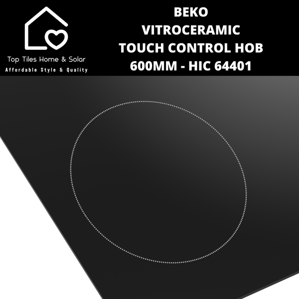 Beko Vitroceramic Hob Touch Control Hob - 600mm HIC 64401