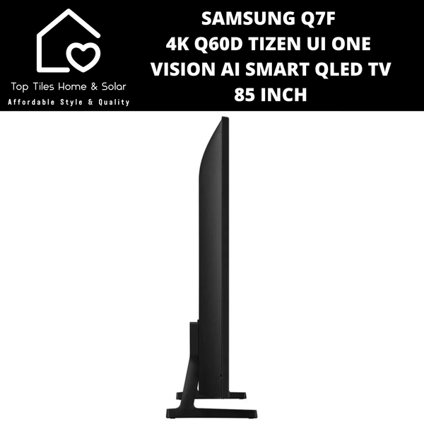 Samsung Q7F 4K Q60D Tizen UI ONE VISION AI Smart QLED TV - 85 Inch