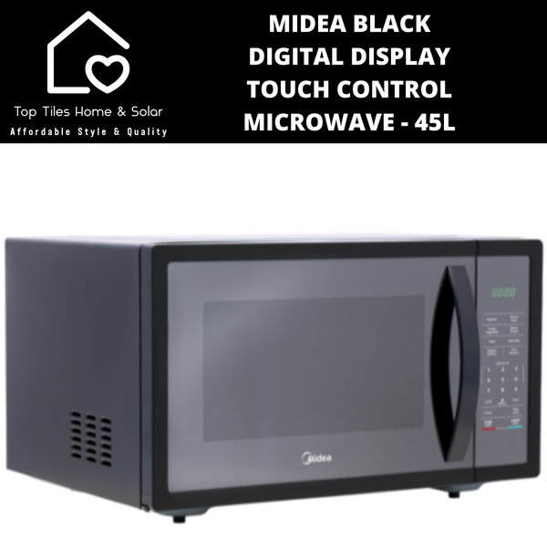Midea Black Digital Touch Control Microwave - 45L