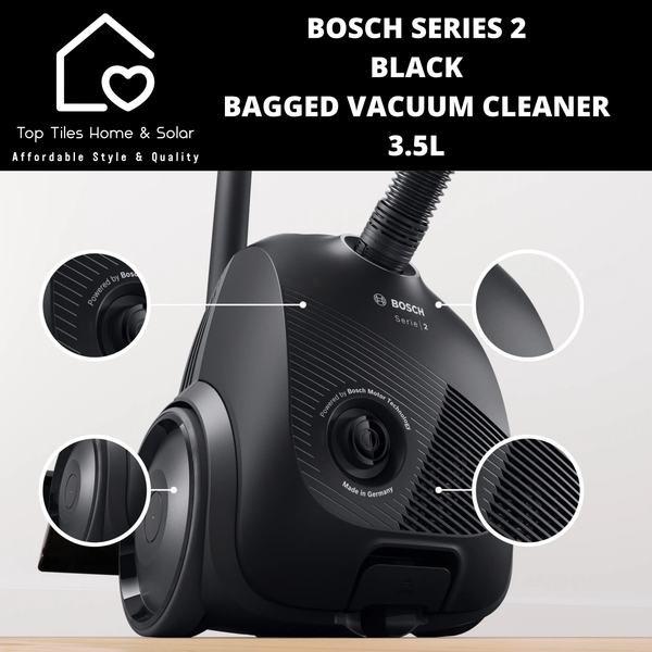 Bosch Series 2 - Black Bagged Vacuum Cleaner - 3.5L