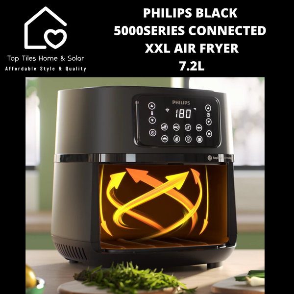 Philips Black 5000Series Connected XXL Air Fryer - 7.2L