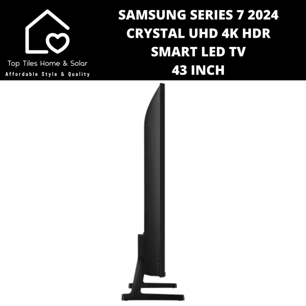 Samsung Series 7 2024 - Crystal UHD 4K HDR Smart LED TV - 43 Inch