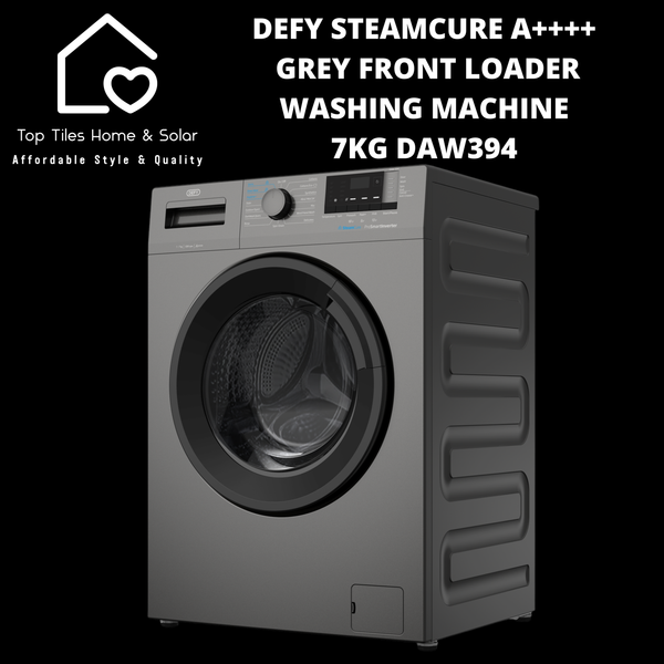 Defy SteamCure A+++ Grey Front Loader Washing Machine - 7kg DAW394