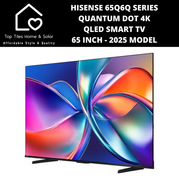 Hisense 65Q6Q Series Quantum Dot 4K QLED Smart TV - 65 Inch 2025 MODEL