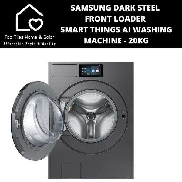 Samsung Smart Front Loader Smart Things AI Washing Machine - 20kg