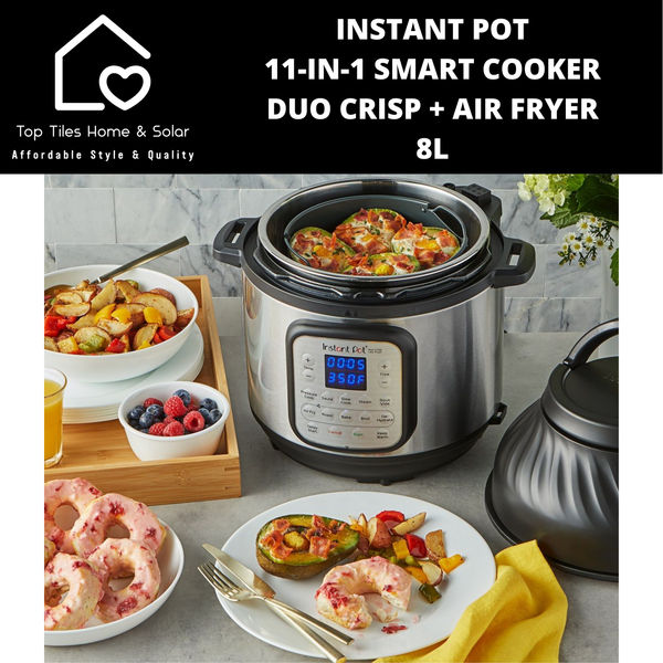 Instant Pot 11-in-1 Smart Cooker Duo Crisp + Air Fryer - 8L