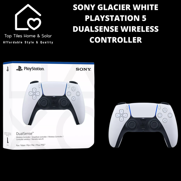 Sony Glacier White PlayStation 5 DualSense Wireless Controller