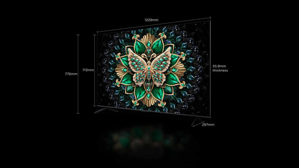 TCL C6K 144HZ Premium QD-Mini LED Smart Google TV - 55 Inch