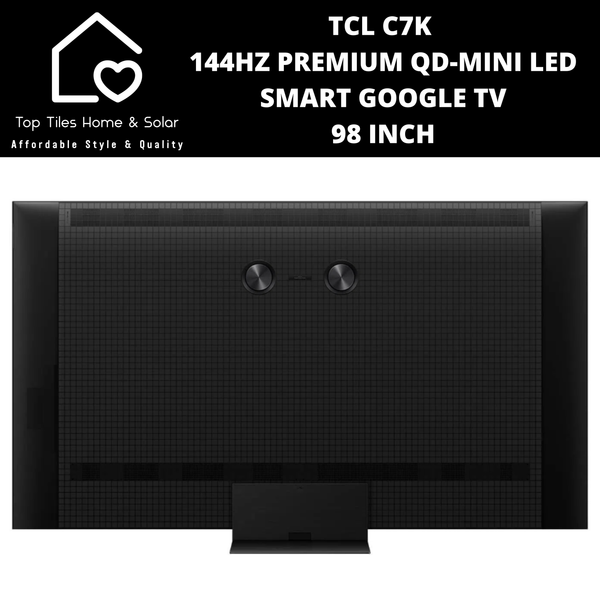 TCL C7K 144HZ Premium QD-Mini LED Smart Google TV - 98 Inch