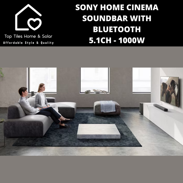 Sony Home Cinema Soundbar with Bluetooth 5.1CH - 1000W