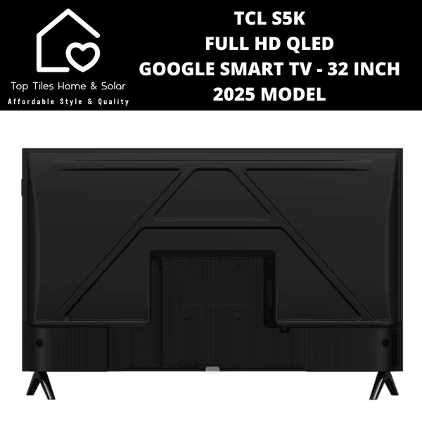 TCL S5K Full HD QLED Google Smart TV - 32 Inch 2025 MODEL
