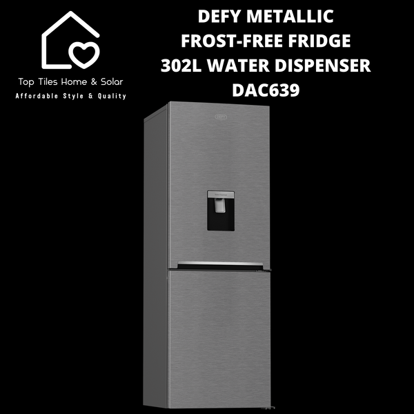 Defy Combi Frost-Free Fridge - 302L Water Dispenser DAC639