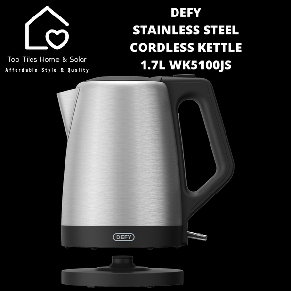 Defy Stainless Steel Cordless Kettle - 1.7L WK5100JS