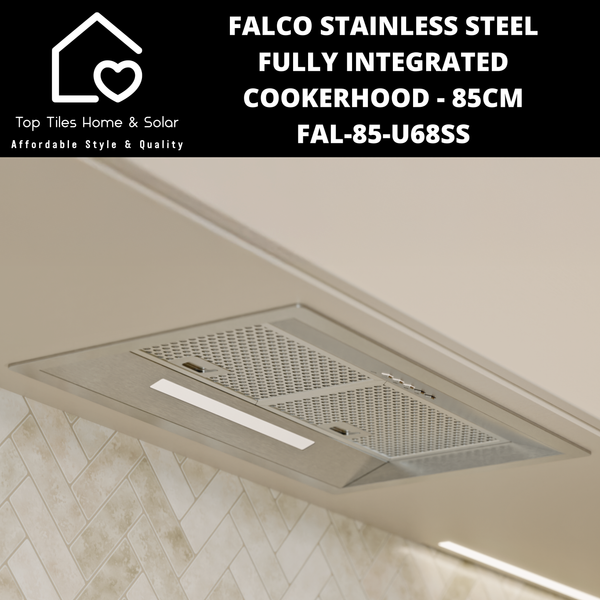Falco Stainless Steel Fully Integrated Cookerhood - 85cm FAL-85-U68SS