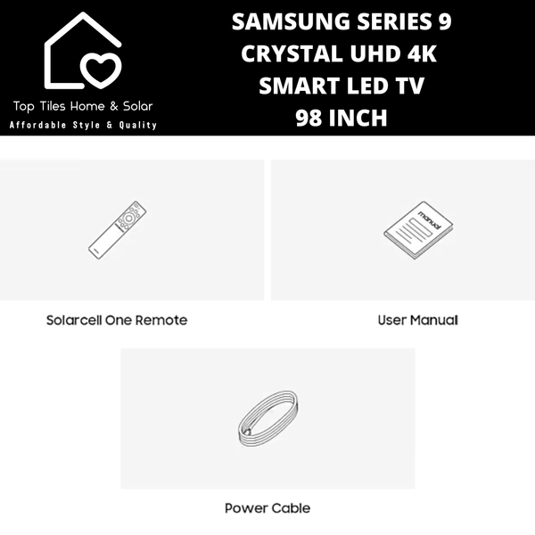 Samsung Crystal UHD 4K Smart LED TV - 98 Inch