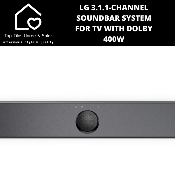 LG 3.1.1-Channel Soundbar System For TV with Dolby- 400W