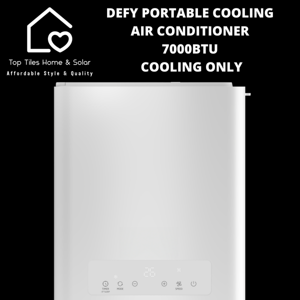 Defy Portable Heating & Cooling Air Conditioner - 7000BTU - COOLING ONLY
