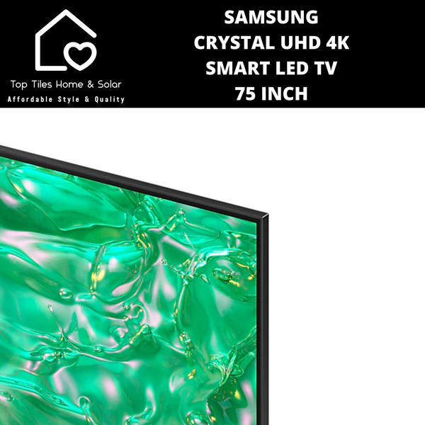 Samsung Crystal UHD 4K Smart LED TV - 75 Inch