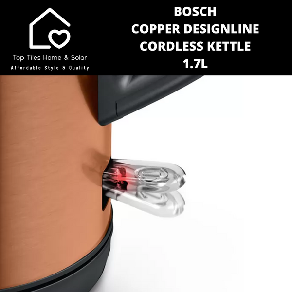 Bosch Copper DesignLine  Cordless Kettle - 1.7L