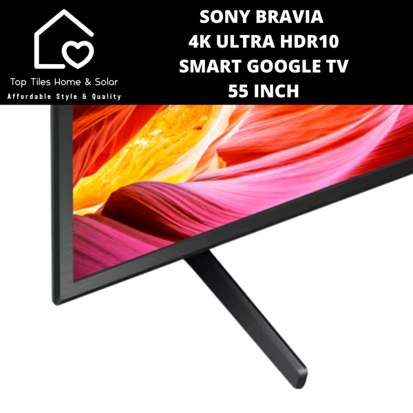 Sony Bravia 4K Ultra HDR10 Smart Google TV - 55 Inch
