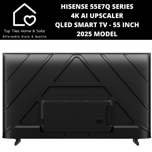 Hisense 55E7Q Series Quantum Dot 4K QLED Smart TV - 55 Inch 2025 MODEL
