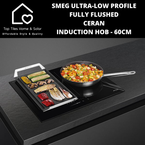 Smeg Ultra-Low Profile Fully Flushed Ceran Induction Hob - 60cm