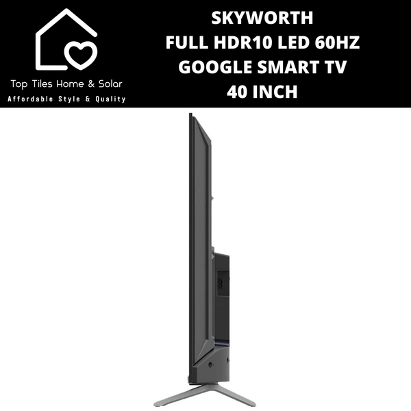 Skyworth Full HDR10 LED 60Hz Google Smart TV - 40 Inch