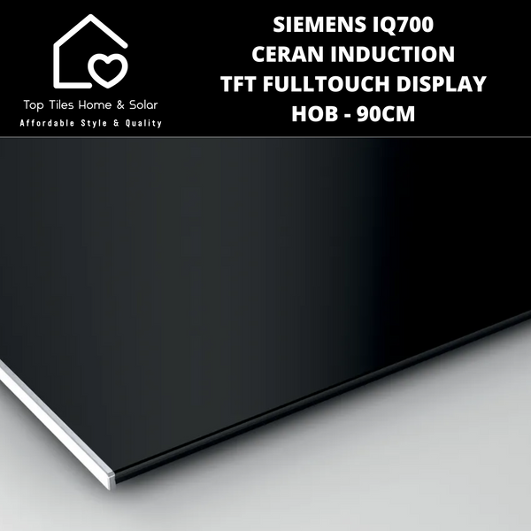 Siemens iQ700 - Ceran Induction TFT FullTouch Display Hob - 90cm