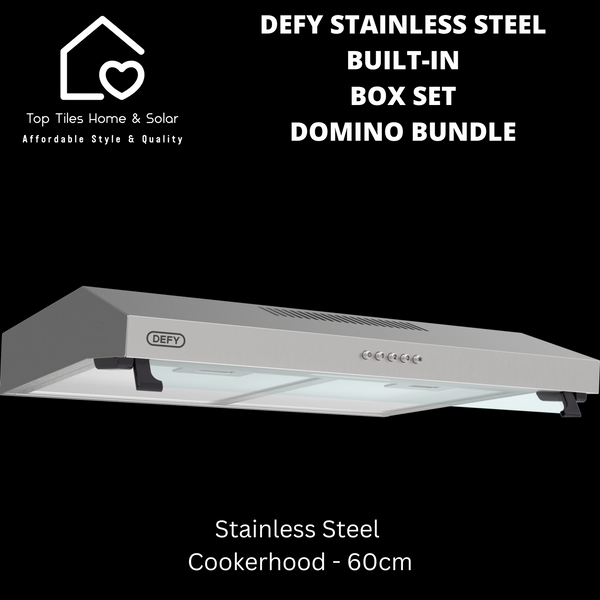 Defy Stainless Steel Built-in Box Set - Domino Bundle