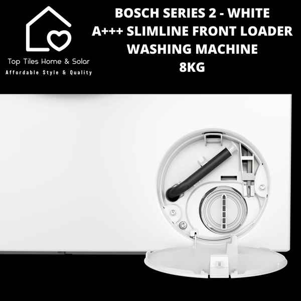 Bosch Series 2 - White A+++ Slimline Front Loader Washing Machine - 8kg