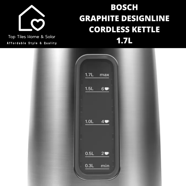 Bosch Graphite DesignLine  Cordless Kettle - 1.7L