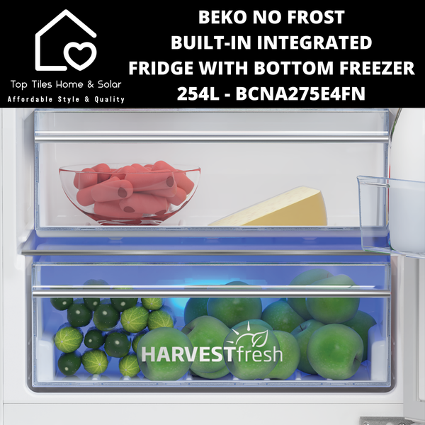 Beko No Frost Built-in Integrated Fridge Freezer - 254L BCNA275E4FN