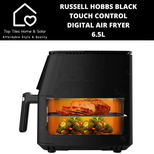 Russell Hobbs Black Touch Control Digital Air Fryer - 6.5L