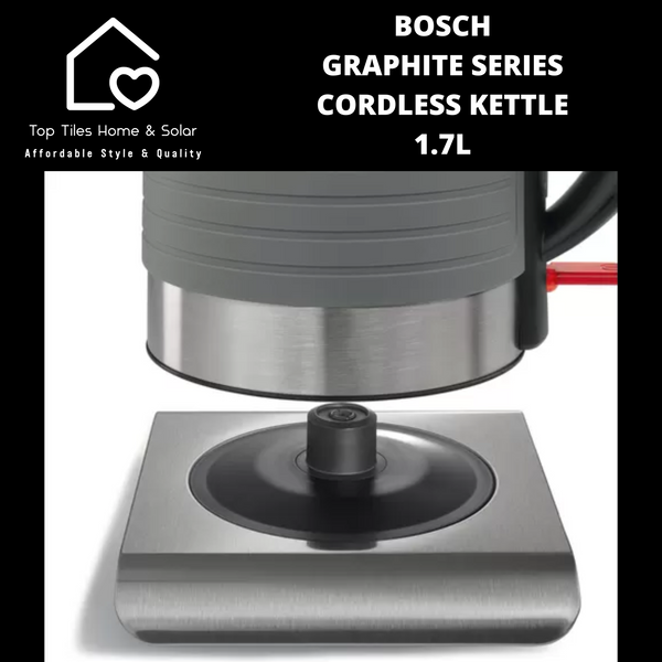 Bosch Graphite Grey Series Cordless Kettle - 1.7L