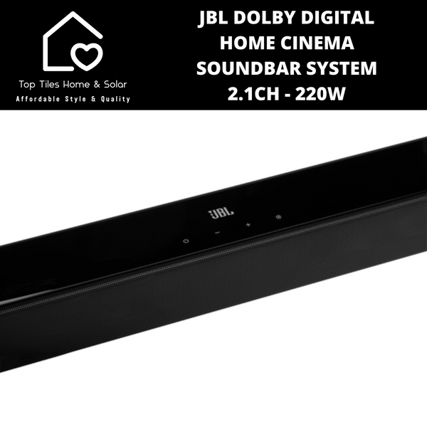 JBL Dolby Digital Home Cinema Soundbar System 2.1CH - 220W