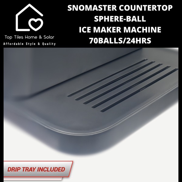 Snomaster Countertop Sphere-Ball Ice Maker Machine - 70Balls/24Hrs