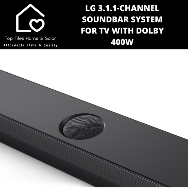 LG 3.1.1-Channel Soundbar System For TV with Dolby- 400W