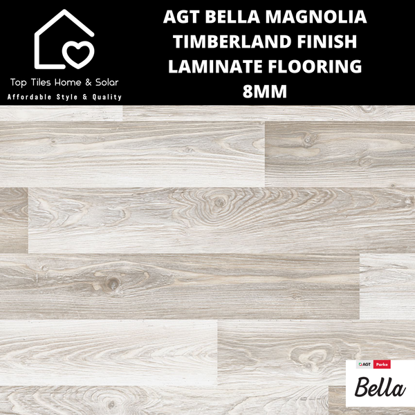 AGT Bella Magnolia Timberland Finish Laminate Flooring - 8mm