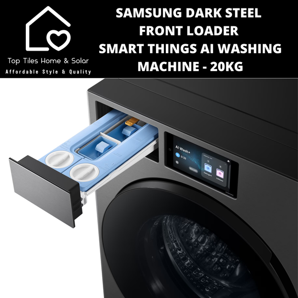 Samsung Smart Front Loader Smart Things AI Washing Machine - 20kg