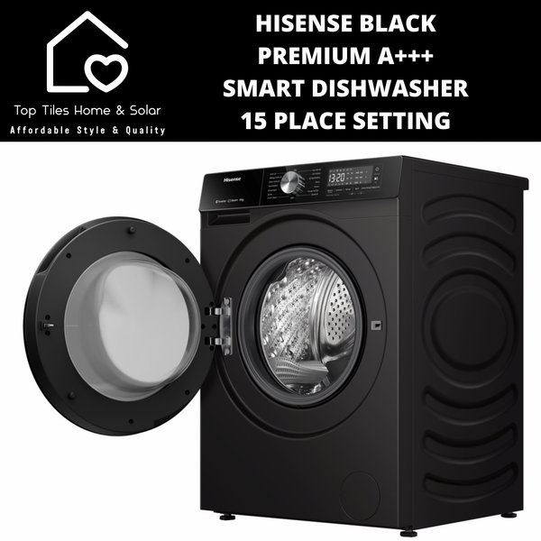 Hisense Premium Black A+++ AutoWash Smart Front Loader Washing Machine - 10kg