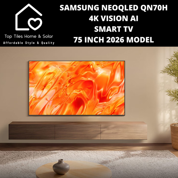 Samsung NeoQLED QN70H 4K Samsung Vision AI Smart TV - 75 Inch 2026 Model