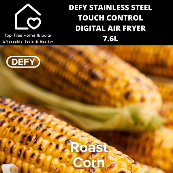 Defy Stainless Steel Touch Control Digital Air Fryer - 7.6L