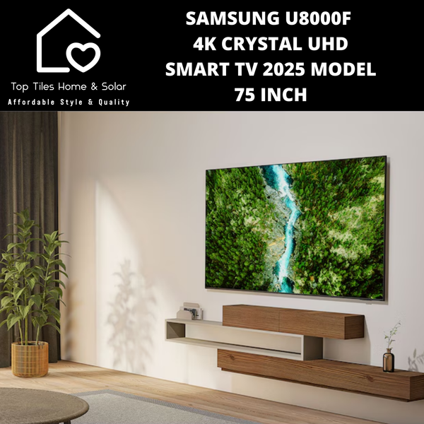 Samsung U8000F 4K Crystal UHD Smart TV 2025 - 75 Inch