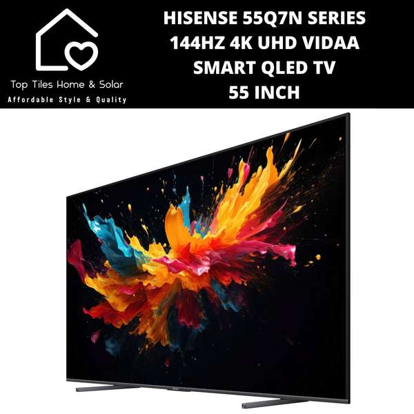 Hisense 55Q7N SERIES 144Hz 4K UHD Vidaa Smart QLED TV - 55 Inch