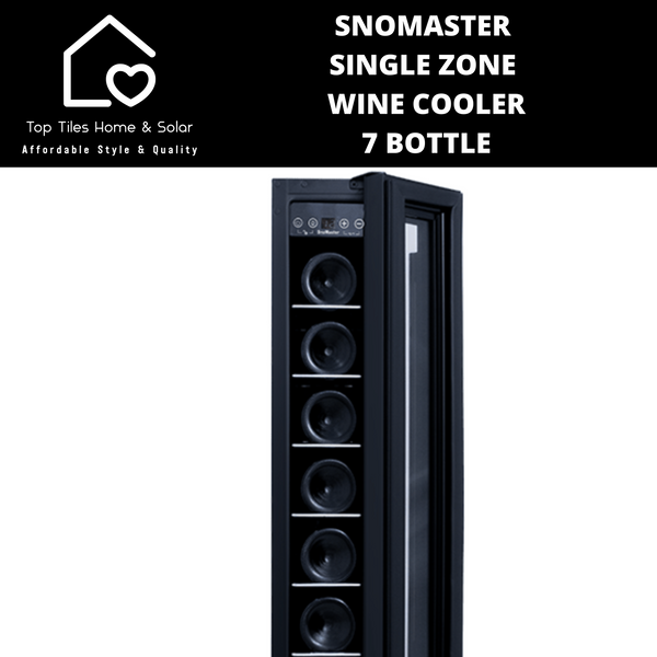 SnoMaster Single Zone Wine Cooler - 7 Bottle