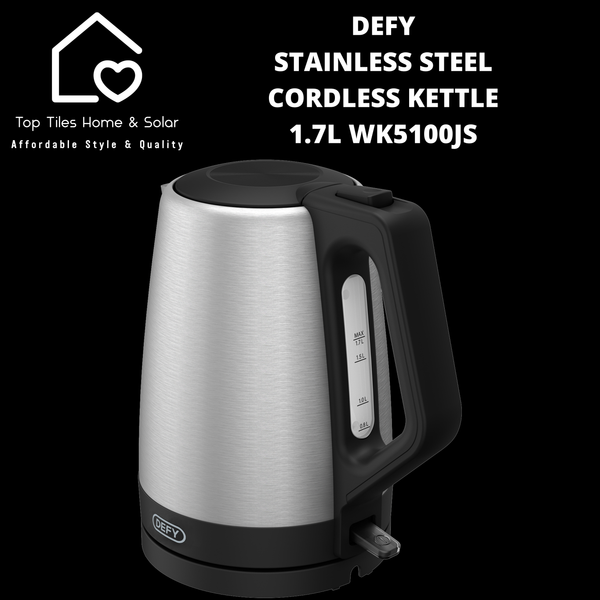 Defy Stainless Steel Cordless Kettle - 1.7L WK5100JS
