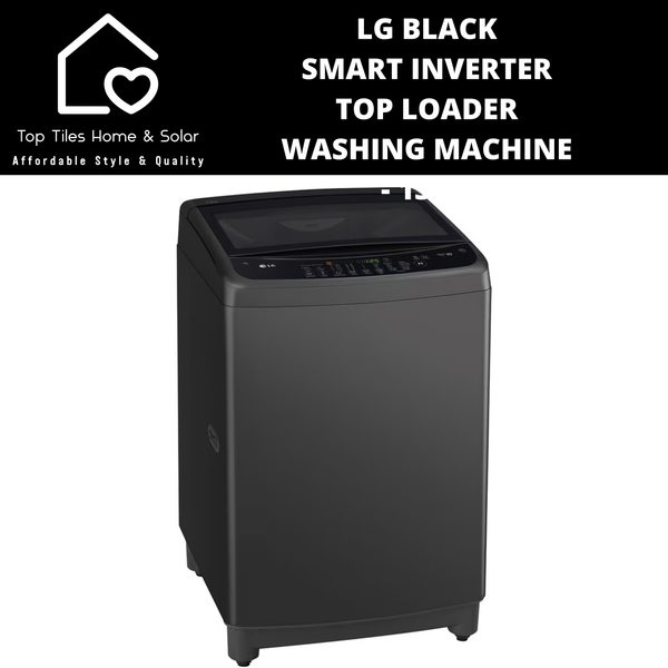 LG Black Smart Inverter Top Loader Washing Machine - 13kg