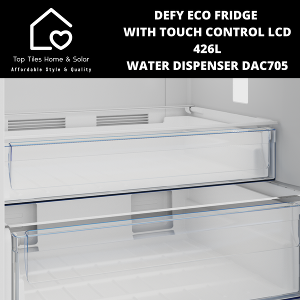 Defy Eco Fridge with Touch Control LCD - 426L Water Dispenser DAC705