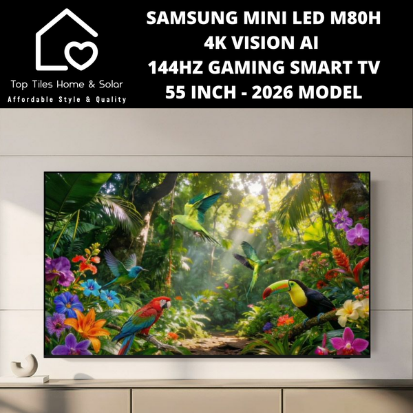 Samsung Mini LED M80H 4K Vision AI 144Hz Gaming Smart TV - 55 Inch 2026 MODEL