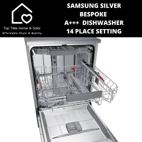 Samsung Silver Bespoke A+++ Dishwasher - 14 Place Setting